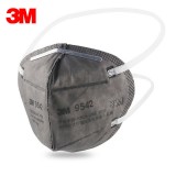 3M 9541/9542 活性炭口罩KN95防雾霾防异味工业防护口罩