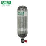 梅思安(MSA)AX2100系列10121837 BTIC碳纤气瓶 含压力表6.8L铝合金内胆30MPa