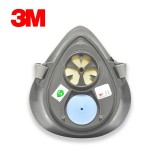 3M 3100半面具 防尘面具 防尘防颗粒防雾霾防护面罩