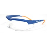 霍尼韦尔S600A系列110200蓝架白屏防刮擦骑行眼镜防冲击防飞溅物实验眼镜