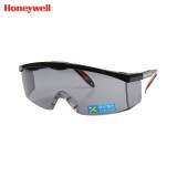 霍尼韦尔（Honeywell）100211 防刮擦加强镜片防风沙黑色镜框灰色镜片防冲击眼镜