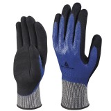 代尔塔 202017 VENICUT54 3/4丁腈涂层5级防切割手套 防污防滑耐高温手套